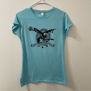 Jeff beck emotion and commotion tour shirt blue large